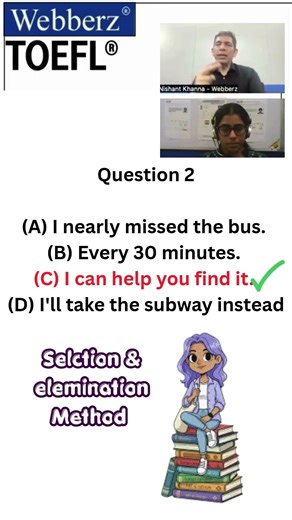 TOEFL Listening | www.webberz.in