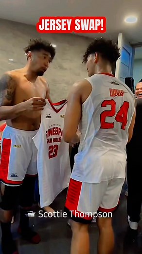 6.4K views · 20 reactions | Jersey Swap Jayson David and Raymond Aguilar #ctto Scottie Thompson | Baskeball Adik | Facebook
