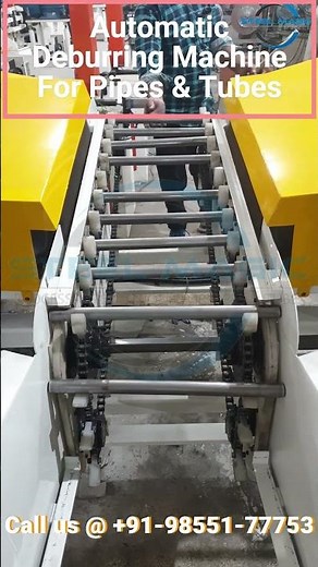 Automatic Deburring Machine For Pipes and Tubes