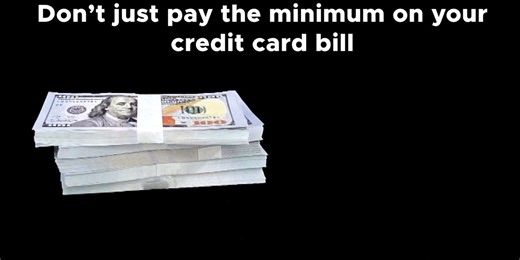 Expert: Don’t just pay the minimum on your credit card bill