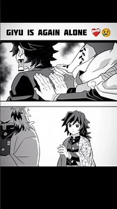 giyu is again alone ❤️‍🩹😢#kny #game #tanjiro #kimetsunoyaiba