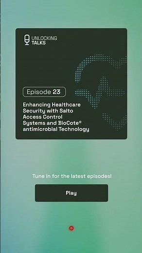 Salto x BioCote: integrated natimicrobial tech for mroe hygienic, secure environments