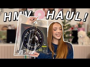 First Vinyl Haul for 2026! December Vinyl Shopping in HMV! 💿