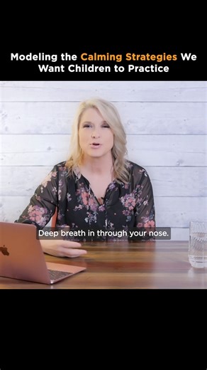 We often assume children only learn the calming strategies we directly teach them, but more often than not, they learn and repeat the strategies they see us doing on a daily basis. If we slam things when we are frustrated, they will slam things when they feel frustrated. If we breathe when we feel frustrated, they will be more likely to breathe if they feel frustrated. Continue learning more about self-regulation practices for parents here as part of Certified Instructor Angela Fraley’s free web