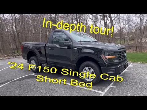 2024 FORD f150 Single Cab Short Bed Coyote V8 In-depth tour
