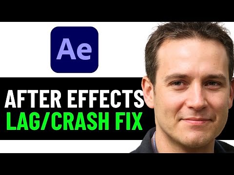 How To Fix Adobe After Effects Crash 2025! (EASY FIX)