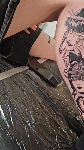 Hey guys Jess here! Got to do this for an amazing human on their birthday! Due to some rescheduled appointments ive got some time Friday and Sunday again. Message quick as these days will fill fast! | Black Fox Tattoo