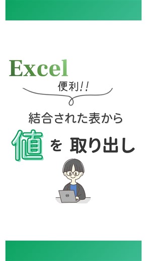 まぐ｜スキマ時間で学べる！Excelスキル on Instagram: "初心者でもスキマ時間で学べるエクセル術を発信中✨ 右下の「･･･」から保存して後で見返してくださいねー🌻 ───────────────────────── ★結合された表から値を取り出す方法 ①= SCAN ( と入力します ②“” , と入力し、分類を範囲選択します ③ , LAMBDA ( と入力します ④a , b , と入力 ⑤IF ( b “” , b , a ))) と入力します ⑥先頭列の範囲をTRANSPOSE関数で囲みます ⑦全体をTRANSPOSE関数で囲みます ⑧範囲選択を変更します これで値だけを取り出すことができます 今度から使ってみてね🍀 ───────────────────────── エクセル初心者の方が苦手意識を なくすためにエクセルに効くクスリを 処方します スキマ時間で学んでワークライフバランスを 保つことができるように エクセル歴15年のスーパー事務員がお手伝いします🍀 ───────────────────────── #エクセル #エクセル初心者 #エクセル時