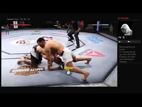 (Ufc2) career fight gameplay Ps4