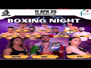 📺 BOXING NIGHT LIVE FROM ROME su Fighterslife TV – Tutti i Match in Diretta (Canale 244 DTT)🔥