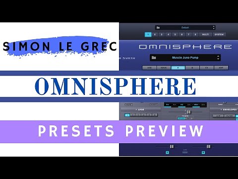 Omnisphere 2.6 | Hardware Library | Synth Bass Presets
