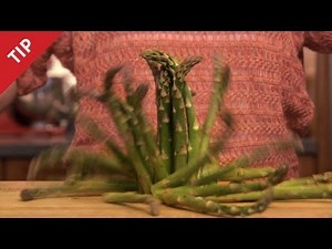 A Quick Trick for Raw Asparagus - CHOW Tip