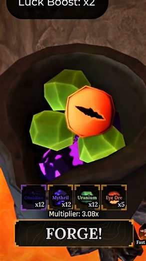 Forging the best armor in The Forge