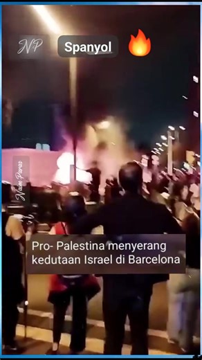 Bentuk solidaritas kemanusiaan untuk Palestine di barcelona Spanyol | Masuri