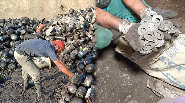 Large-Scale Recycling of AC Compressors and Aluminum Casting