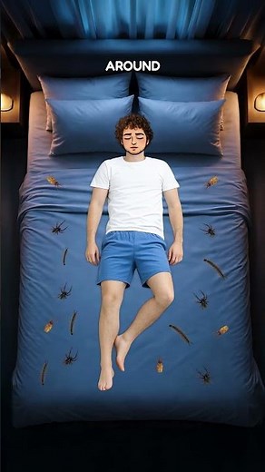 Why Spiders Come Near Your Bed at Night 🕷️