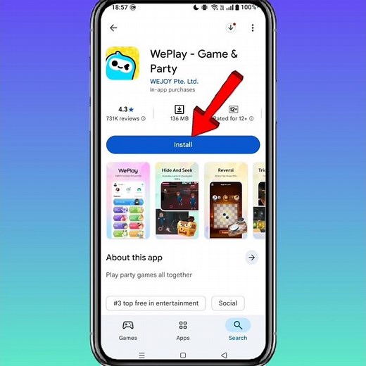 How To Install WePlay - Games & Party App On Android || How To Download WePlay App #weplay