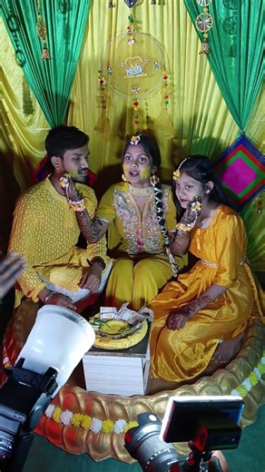 didi ke haldi ka program 💛💛#shortvideo #viralvideo ‪@Mahimehra0086‬