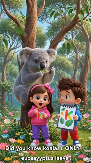 🐨 Cute Koala Facts for Kids | Learn About Adorable Koalas 🌿
