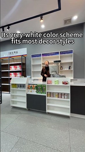 Choose the right checkout counter for your store #grocery #displaycounter #checkoutcounter #shelf