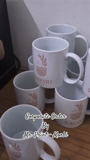 Corporate Business Logo Mug | Cafe & Office Branding | Mr. Print Morbi
