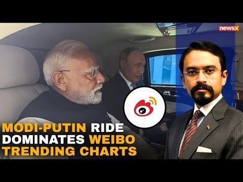 Modi-Putin Car Moment Becomes Top Trend on China’s Weibo During SCO Summit