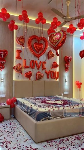 How to decorate a romantic room, how to surprise your girlfriend with her birthday, birthday room