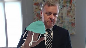 Hospital sewing makeshift masks together out of desperation