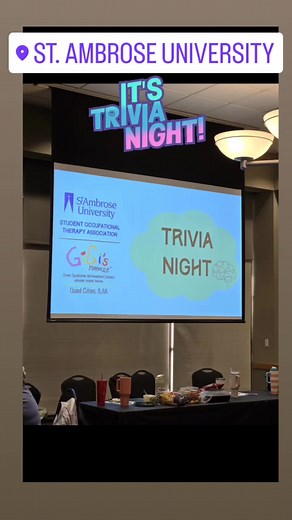Thank you to the St Ambrose St. Ambrose University Occupational Therapy DepartmentStudent Occupational Therapy Association (SOTA) for hosting this great event! It was so much fun! | GiGi's Playhouse Quad Cities