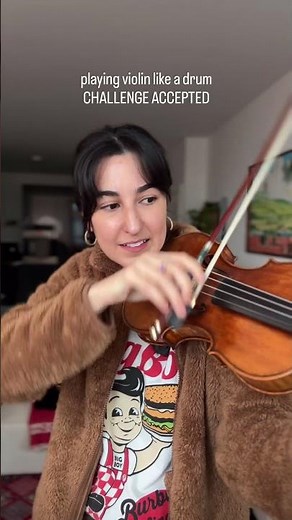 Playing violin like a drum - advanced chopping technique