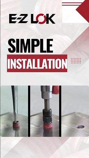 E-Z Lok Inserts: Strong Thread Repair