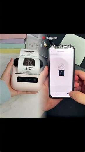 ASMR Packing Orders with Phomemo M220 label maker.#smallbusiness #label