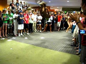 UNC Streaker Back Handspring 2011