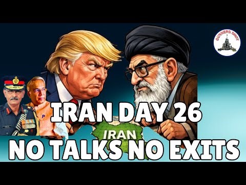IRAN DAY 26 ; NO TALKS NO EXITS / MR SREE IYER / LT GEN PR SHANKAR