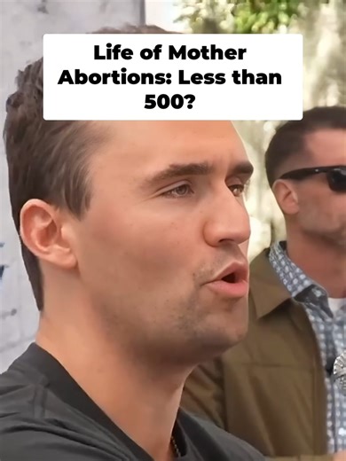 These Numbers Will Change How You View the Abortion Argument 💥 #charliekirk #debate #abortion #statistics #shocking