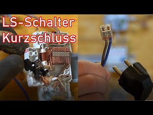 Short circuit experiment (ABB circuit breaker)