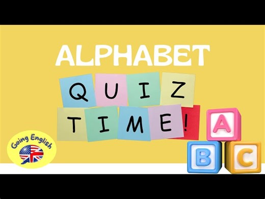 Alphabet Words   Quiz - Fun & Easy