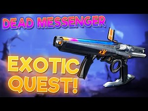 Destiny 2 VOX OBSCURA Exotic Quest For Dead Messenger Gameplay!