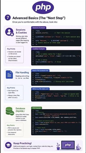 8 Advance PHP MySQL Database #pythonanddjangofullstackwebdeveloper #php #java