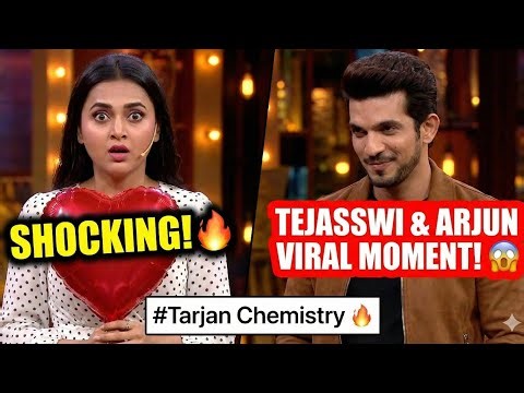 OMG! 😱 Tejasswi & Arjun’s SHOCKING Chemistry on Laughter Chefs Set! 🔥 #Tarjan Moment Viral!