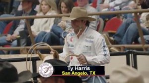 Ty Harris makes the fastest run yet in San Angelo at 7.0 seconds #WeAreProRodeo | PRCA ProRodeo