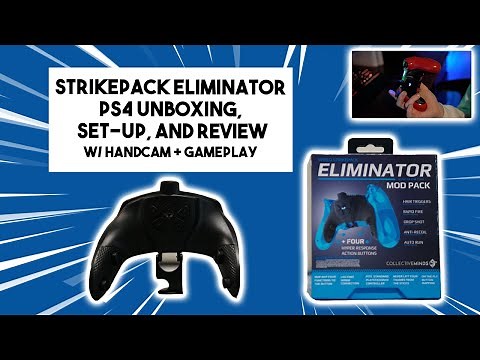 Strikepack Eliminator PS4 Unboxing, Set-Up, and FULL REVIEW | W/ HANDCAM | Collective Minds |