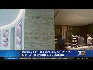 Barneys Must Find Buyer Before Oct. 3 To Avoid Liquidation