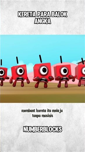 THE TRAIN OF THE NUMBER BLOCKS!! #storyline