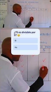 Is 75 divisible by 5? 😲