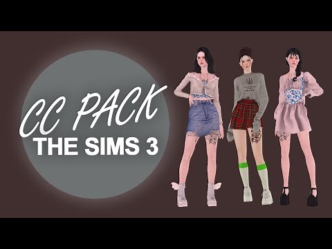 CC PACK SIMS 3 CLOTHES, HAIR, FOLDER MODS FREE