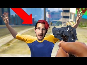 GTA 5 RP - ROBBING MARKIPLIER?! (GTA 5 Roleplay)