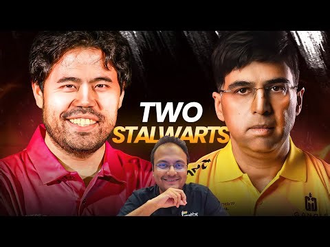 The two stalwarts of chess face off | Hikaru Nakamura vs Vishy Anand | Global Chess League 2025