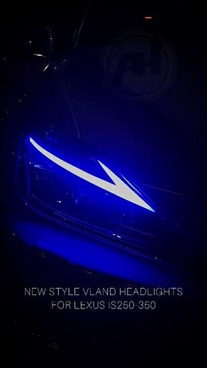 New style VLAND headlights for Lexus IS250-350. #autoheadz