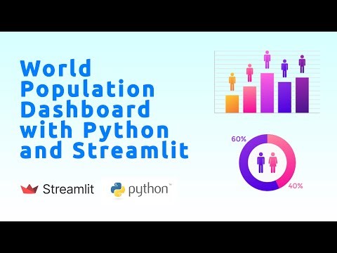 Build and Deploy a World Population Dashboard with Python & Streamlit! 🌍📊
